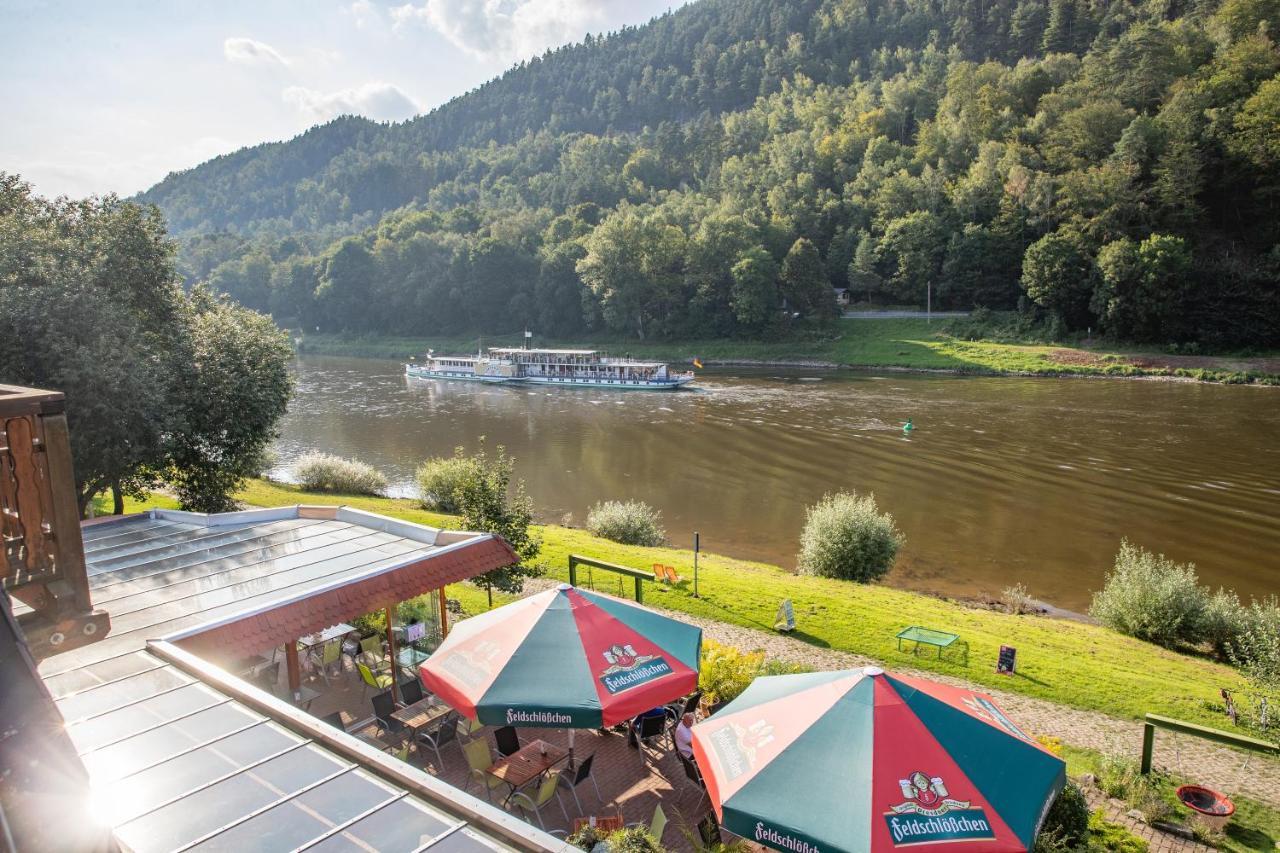 Pension Bomaetscher Prossen Exterior foto