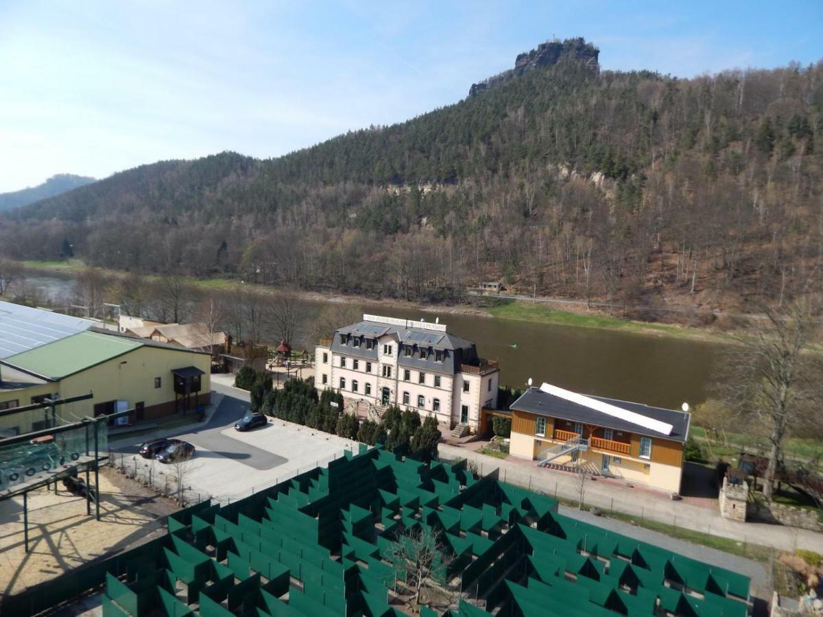 Pension Bomaetscher Prossen Exterior foto